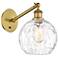 Ballston Athens Water Glass 8" Incandescent Sconce - Brass - Clear Sha