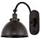 Ballston Ballston Urban 10" Incandescent Sconce - Bronze - Bronze Shad