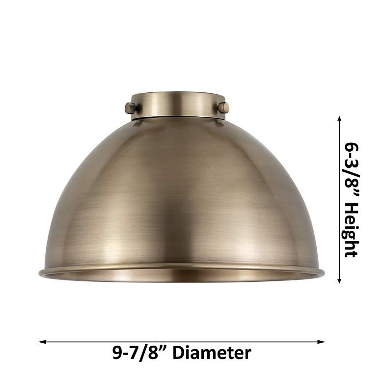 Image 4 Ballston Ballston Urban 10" Incandescent Sconce - Copper - Copper Shad more views