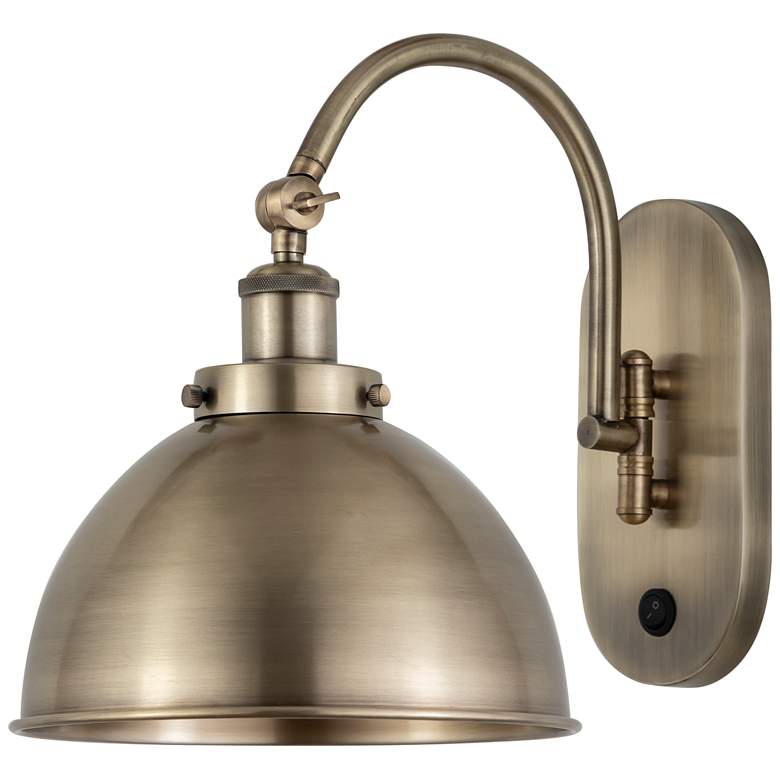 Image 1 Ballston Ballston Urban 10" LED Sconce - Brass Finish - Brass Shade