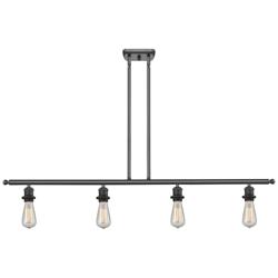 Ballston Bare Bulb 5" 4 Light Oil Rubbed Bronze LED Island Light
