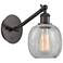 Ballston Belfast 6" Incandescent Sconce - Bronze Finish - Crackle Shad