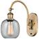 Ballston Belfast 6" LED Sconce - Brass Finish - Seedy Shade