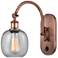 Ballston Belfast 6" LED Sconce - Copper Finish - Seedy Shade