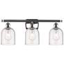 Ballston Bella 25.5" Wide 3 Light Polished Chrome Bath Light w/ Seedy