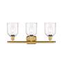 2_Ballston Bella 25 1/2" Wide Satin Gold 3-Light Bath Light more views