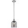 Ballston Bella 5.5"W Chrome Stemmed Mini Pendant w/ Light Smoke Shade