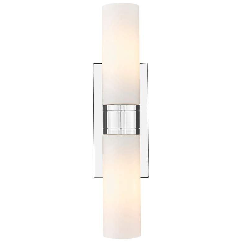 Image 1 Ballston Boreas 18" High Polished Chrome 2-Light Wall Sconce