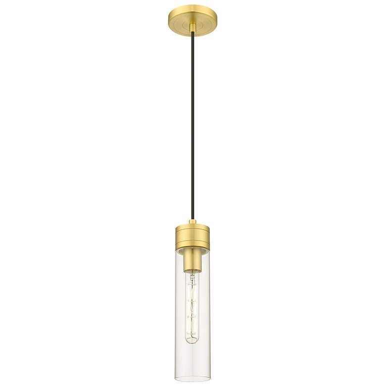 Image 1 Ballston Boreas 3" Cord Hung Mini Pendant Polished Nickel w/ 8"H Seedy