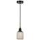 Ballston Boreas 3" Stem Hung Mini Pendant Antique Copper w/ 8"H Clear Shade