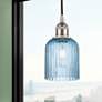 Thumbnail1 of Ballston Boreas 3" Stem Hung Mini Pendant Antique Copper w/ 8"H Seedy Shade