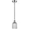 Ballston Boreas 3" Stem Hung Mini Pendant Brass w/ 11"H Light Smoke Shade