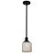 Ballston Boreas 3" Stem Hung Mini Pendant Bronze w/ 11"H Seedy Shade
