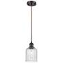 Ballston Boreas 3" Stem Hung Mini Pendant Polished Nickel w/ 8"H Clear