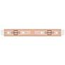 Ballston Boreas 4 Light 39" Bath Vanity Antique Copper Seedy Shade
