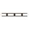 Ballston Boreas 4 Light 39" Bath Vanity Oil Rubbed Bronze White Shade