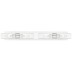 Ballston Boreas 4 Light 39" Bath Vanity Polished Chrome Clear Shade