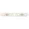 Ballston Boreas 4 Light 39" Bath Vanity Polished Nickel Deco Swirl Shade