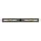 Ballston Boreas 4 Light 51" Bath Vanity Black Brass Deco Swirl Shade