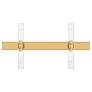 2_Ballston Boreas 4 Light 51" Bath Vanity Brushed Brass Seedy Shade more views