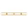 Ballston Boreas 4 Light 51" Bath Vanity Brushed Brass White Shade