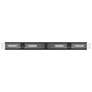 1_Ballston Boreas 4 Light 51" Bath Vanity Matte Black Seedy Shade