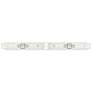 Ballston Boreas 4 Light 51" Bath Vanity Polished Nickel Seedy Shade