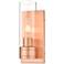 Ballston Boreas 5" Sconce Antique Copper Finish w/ 8"H Clear Shade
