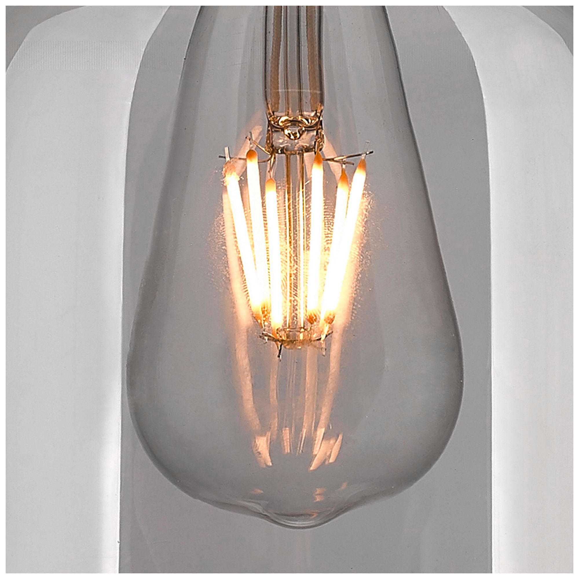 Image 4 Ballston Boreas 5" Sconce Black Brass w/ 11"H Light Smoke Shade more views