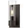 Ballston Boreas 5" Sconce Bronze w/ 8"H Clear Shade