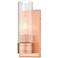 Ballston Boreas 5" Sconce Copper w/ 8"H Striped Clear Shade