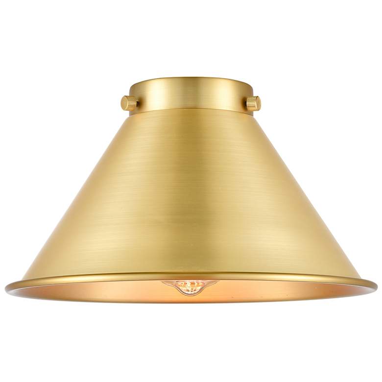 Image 6 Ballston Briarcliff 8" High Satin Gold LED Wall Sconce more views
