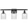 Ballston Bridal Veil 3 Light 25" Bath Vanity Oil Rubbed Bronze Seedy Shade