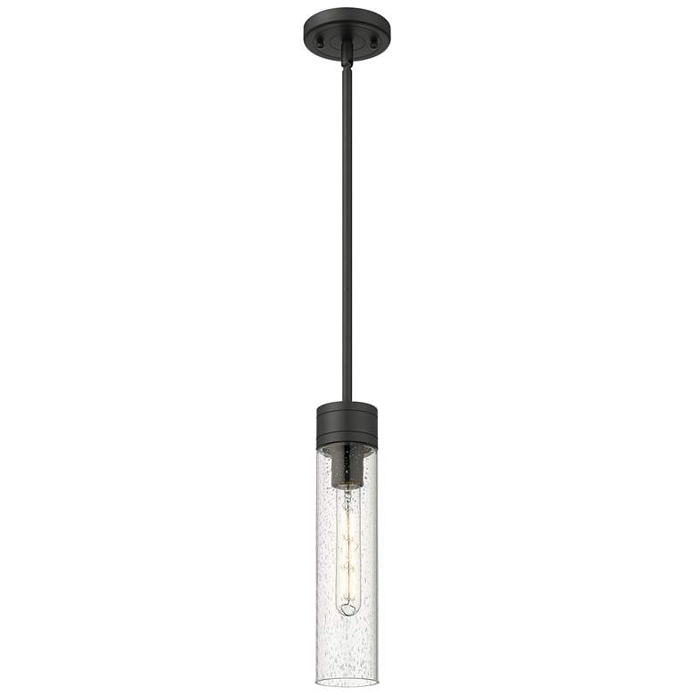 Image 1 Ballston Bridal Veil 5" Cord Hung Mini Pendant Oil Rubbed Bronze Seedy