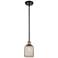 Ballston Bridal Veil 5" Cord Hung Mini Pendant Polished Chrome Seedy