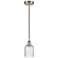 Ballston Bridal Veil 5" Cord Hung Mini Pendant Satin Nickel Mercury