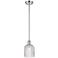 Ballston Bridal Veil 5"W Chrome Stemmed Mini Pendant w/ Clear Shade