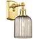 Ballston Bridal Veil 5" Sconce Satin Gold Finish Mercury Shade