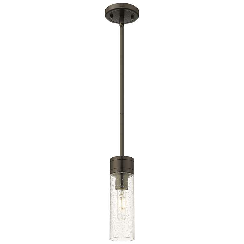 Image 1 Ballston Bridal Veil 5" Stem Hung Mini Pendant Polished Chrome Mercury