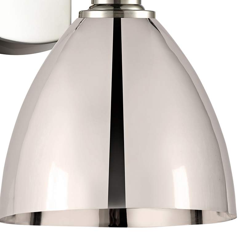 Image 2 Ballston Bristol 10 3/4" High Polished Nickel Wall Sconce more views