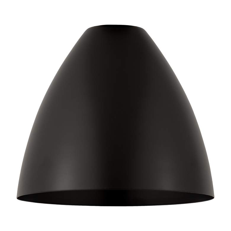Image 3 Ballston Bristol 12 1/4" High Matte Black Wall Sconce more views