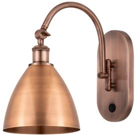 Ballston Bristol 13 1/2" High Antique Copper Wall Sconce Ballston Bristol 13 1/2" High Antique Copper Wall Sconce