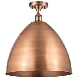 Ballston Bristol 16" Wide Antique Copper Ceiling Light Ballston Bristol 16" Wide Antique Copper Ceiling Light