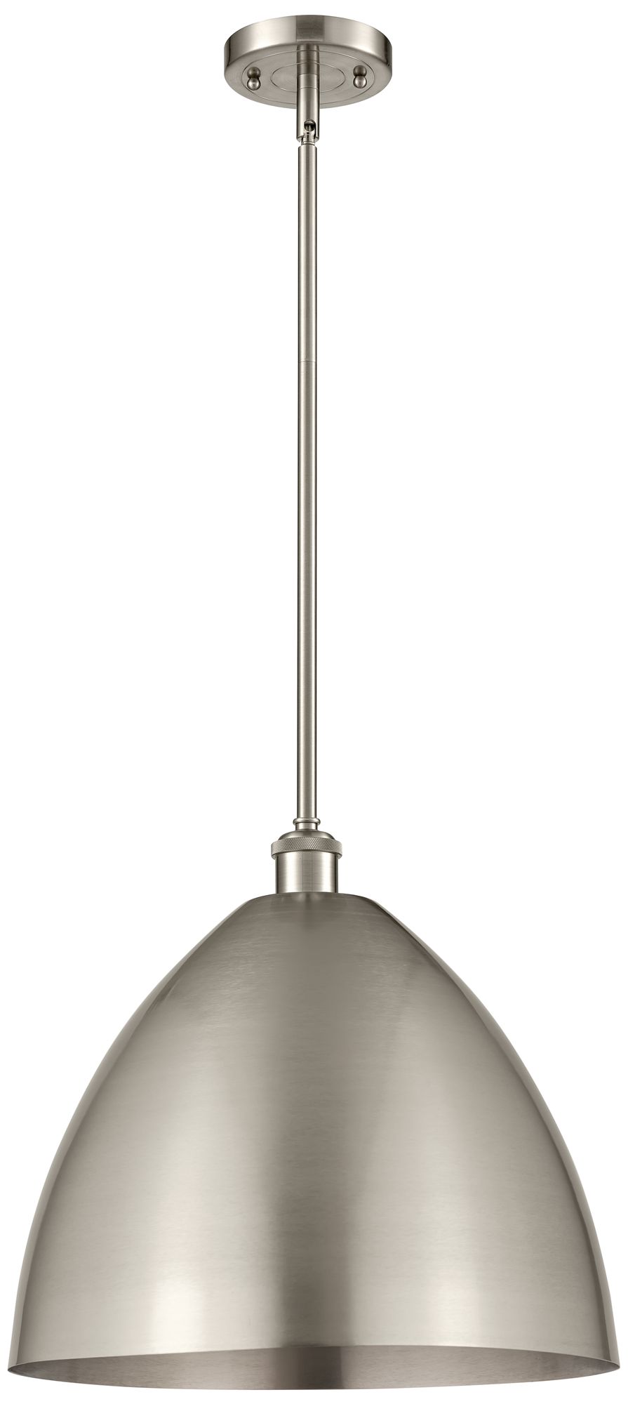 Ballston Bristol 16" Wide Brushed Satin Nickel Pendant Light