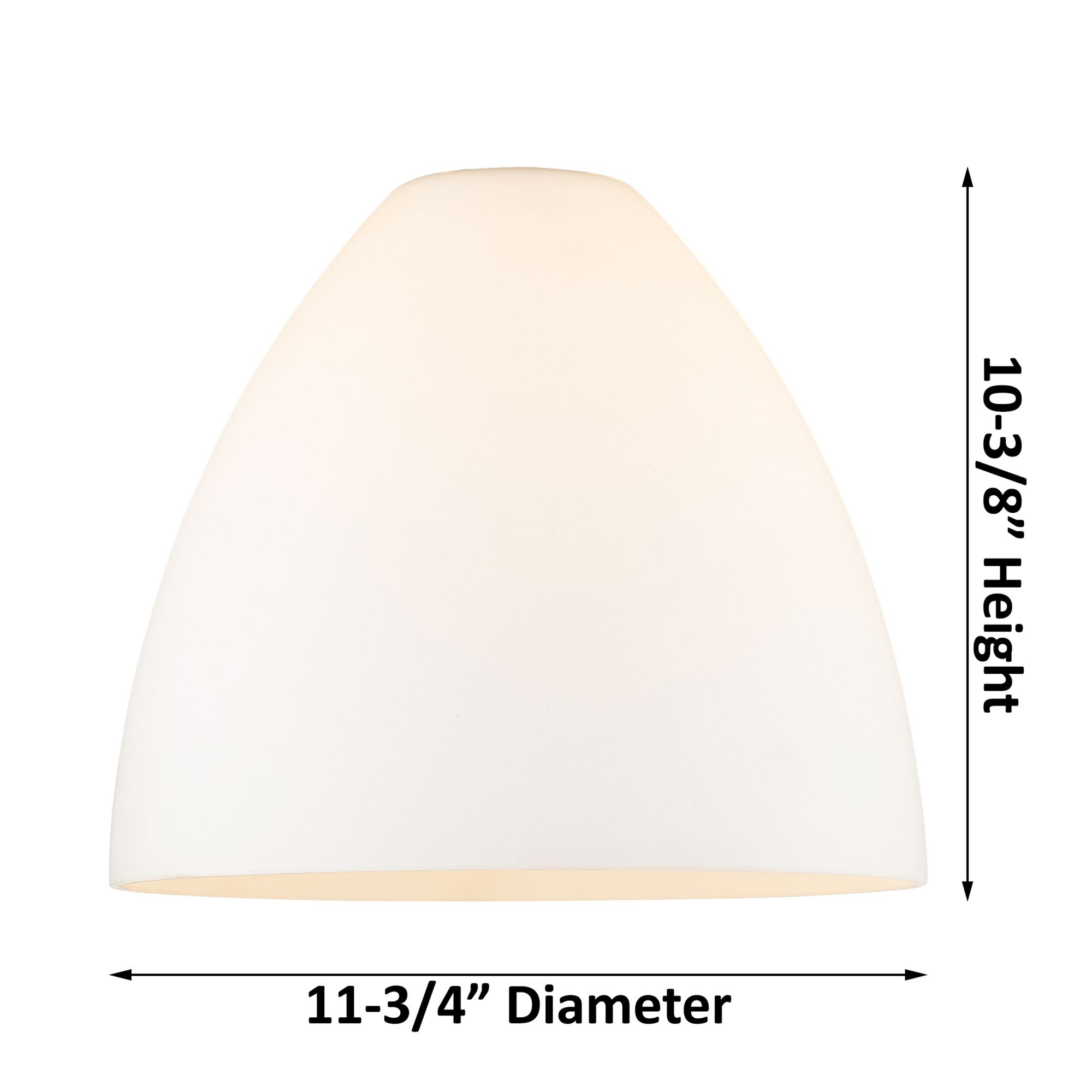 Image 6 Ballston Bristol Glass 12" LED Mini Pendant - Matte Black - Matte Whit more views