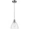 Ballston Bristol Glass 8" LED Mini Pendant - Polished Chrome - Seedy S
