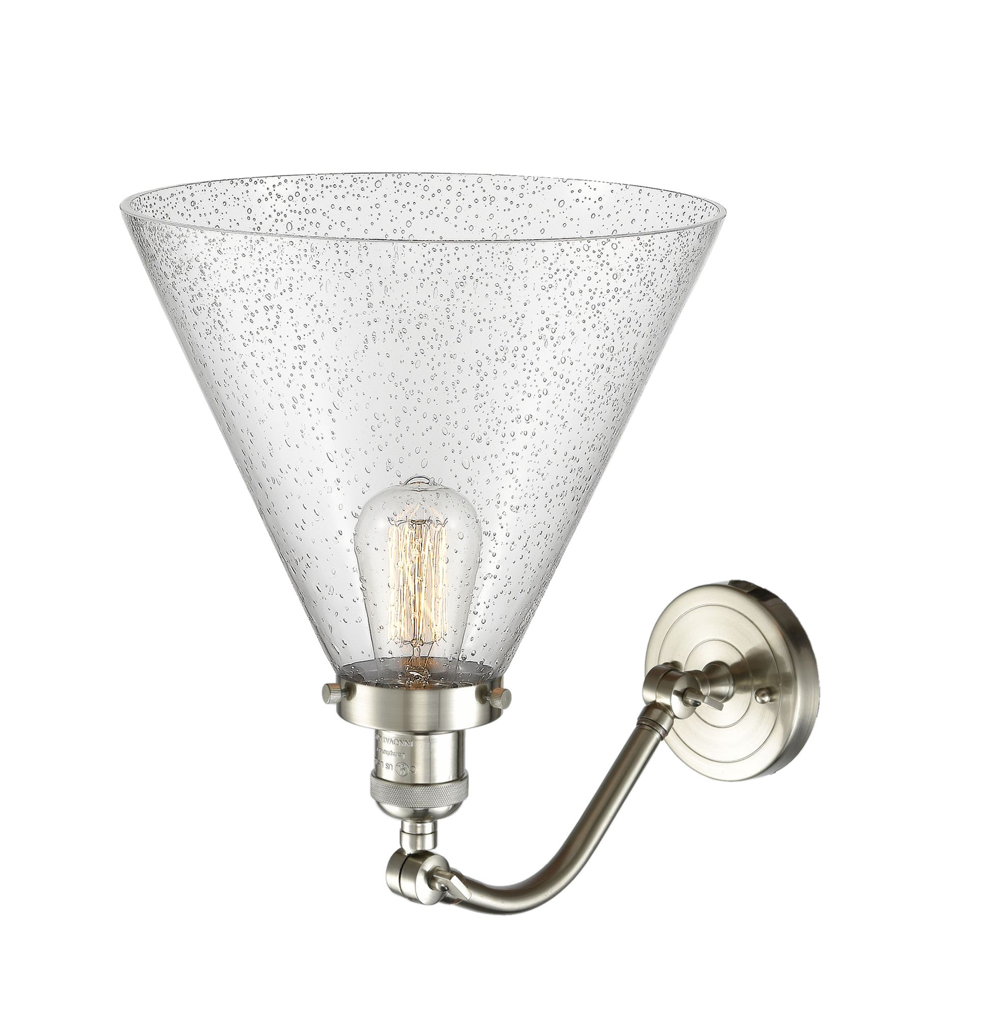 Image 2 Ballston Bristol Glass 9" LED Mini Pendant - Satin Nickel - Matte Whit more views