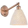 Ballston Bristol Natural 10" High Antique Copper Adjustable Sconce