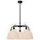 Ballston Bristol Natural 28"W 5 Light Oiled Bronze Stem Chandelier