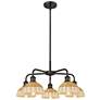 Ballston Bristol Natural II 26"W 5 Light Oiled Bronze Stem Chandelier